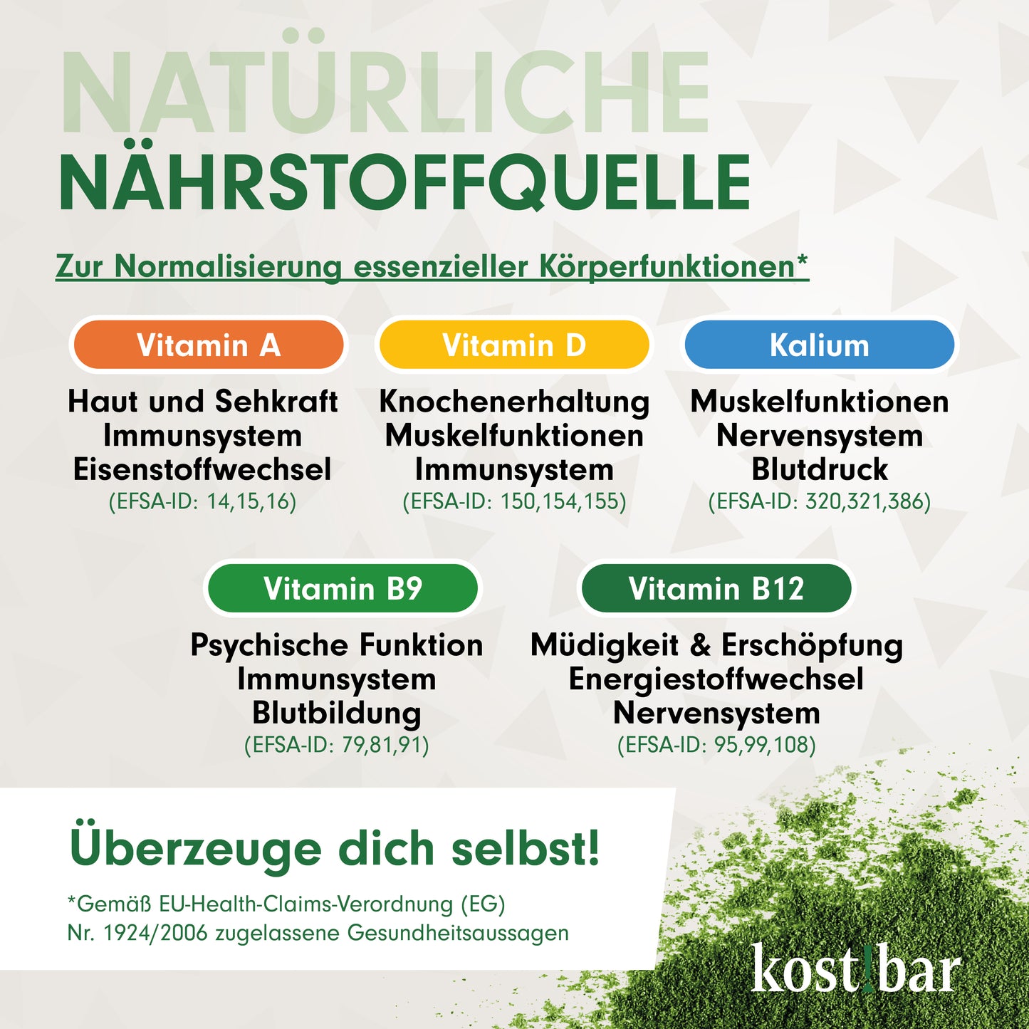 kost!bar BIO Greens Pulver