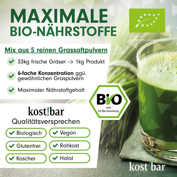 kost!bar BIO Greens Pulver [200g]