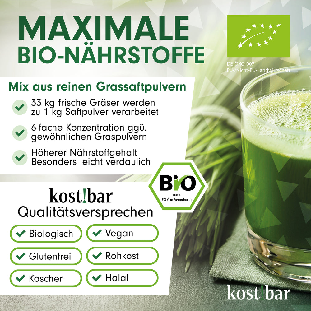kost!bar BIO Greens Pulver [200g]