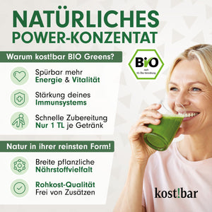 kost!bar BIO Greens Pulver [200g]