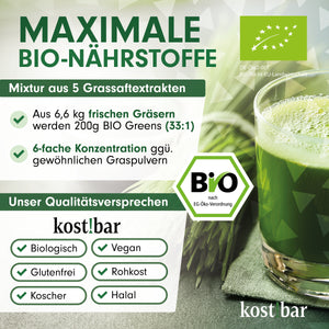 kost!bar BIO Greens Pulver [200g]